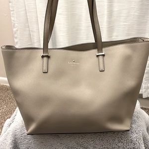 Kate Spade leather tote - Taupe